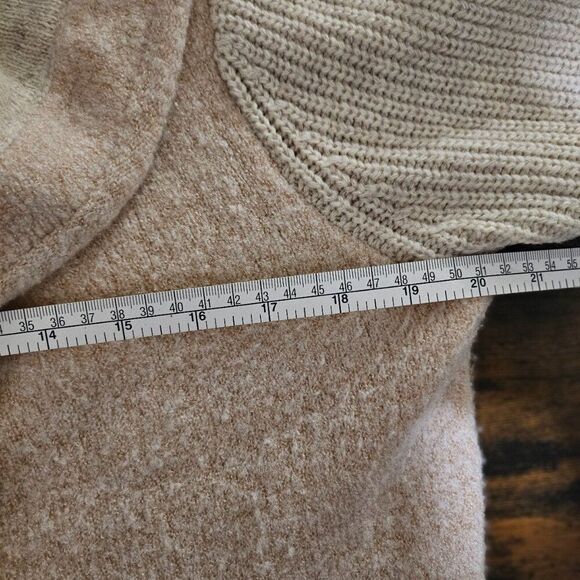 La Fee Verte Cream Pink Knit Long Cardigan Medium - Picture 6 of 7